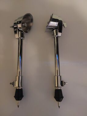 1 Pair Professional Kick Drm Support Stands Bracket (45)